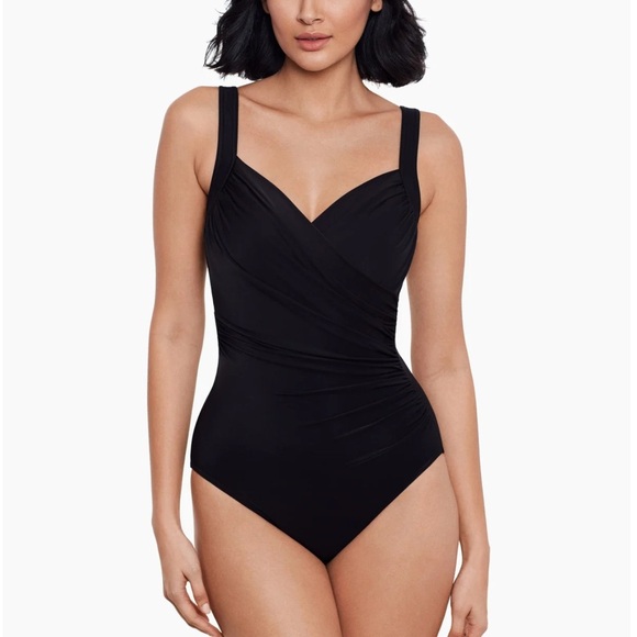 Miraclesuit Other - Miracle Must Haves Sanibel One Piece Swimsuit Black Size 16
